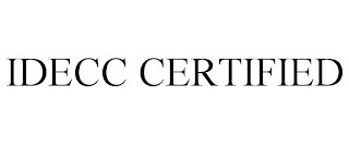 IDECC CERTIFIED