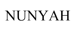 NUNYAH