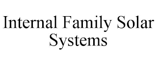 INTERNAL FAMILY SOLAR SYSTEMS