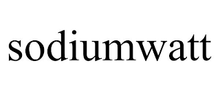 SODIUMWATT