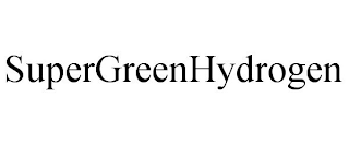 SUPERGREENHYDROGEN