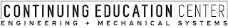 CONTINUING EDUCATION CENTER ENGINEERING + MECHANICAL SYSTEMS