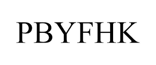 PBYFHK