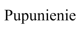 PUPUNIENIE