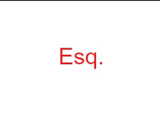 ESQ.