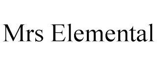 MRS ELEMENTAL