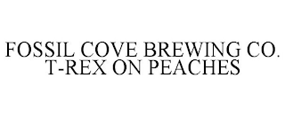 FOSSIL COVE BREWING CO. T-REX ON PEACHES