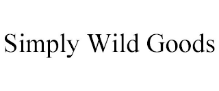 SIMPLY WILD GOODS