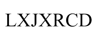 LXJXRCD