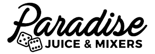 PARADISE JUICE & MIXERS