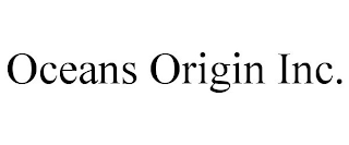 OCEANS ORIGIN INC.