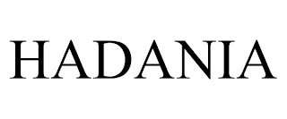 HADANIA