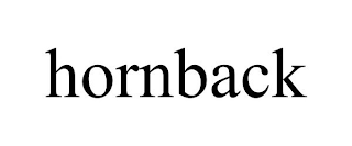 HORNBACK