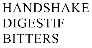 HANDSHAKE  DIGESTIF BITTERS