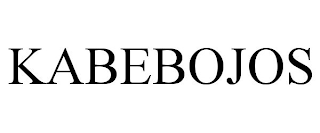 KABEBOJOS