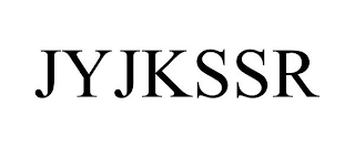 JYJKSSR