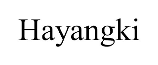 HAYANGKI