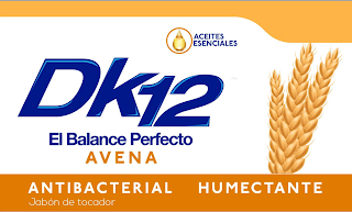 DK12 EL BALANCE PERFECTO AVENA ANTIBACTERIAL HUMECTANTE JABON DE TOCADOR