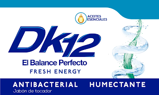 DK12 EL BALANCE PERFECTO FRESH ENERGY ANTIBACTERIAL HUMECTANTE JABON DE TOCADOR