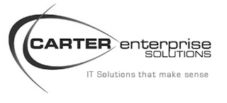 CARTER ENTERPRISE SOLUTIONS IT SOLUTIONS THAT MAKE SENSE