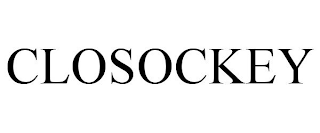 CLOSOCKEY