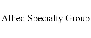 ALLIED SPECIALTY GROUP