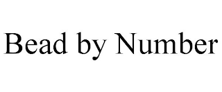 BEAD BY NUMBER