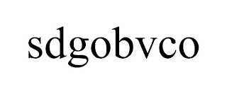 SDGOBVCO