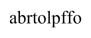 ABRTOLPFFO