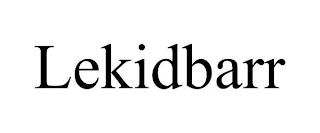 LEKIDBARR