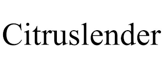 CITRUSLENDER