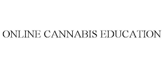 ONLINE CANNABIS EDUCATION