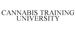 CANNABIS TRAINING UNIVERSITY