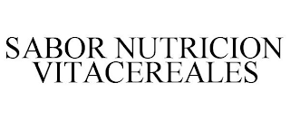 SABOR NUTRICION VITACEREALES