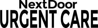 NEXTDOOR URGENT CARE
