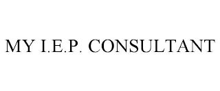 MY I.E.P. CONSULTANT