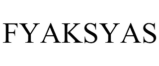 FYAKSYAS