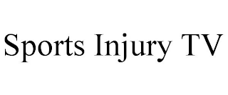 SPORTS INJURY TV