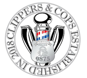 CLIPPERS & COPS ESTABLISHED IN 2018 ATLANTA POLICE 9875