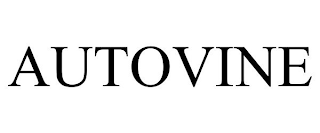 AUTOVINE