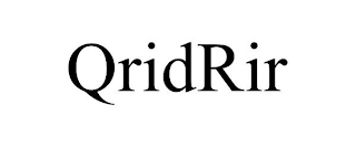 QRIDRIR