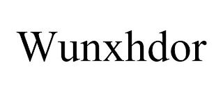 WUNXHDOR