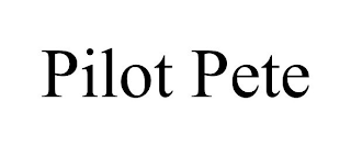 PILOT PETE