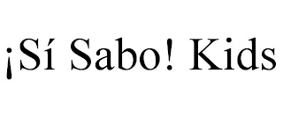 ¡SÍ SABO! KIDS