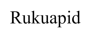 RUKUAPID