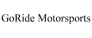 GORIDE MOTORSPORTS