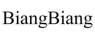 BIANGBIANG