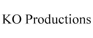 KO PRODUCTIONS