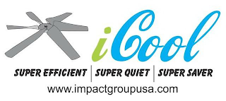 ICOOL SUPER EFFICIENT SUPER QUIET SUPER SAVER WWW.IMPACTGROUPUSA.COM