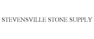 STEVENSVILLE STONE SUPPLY